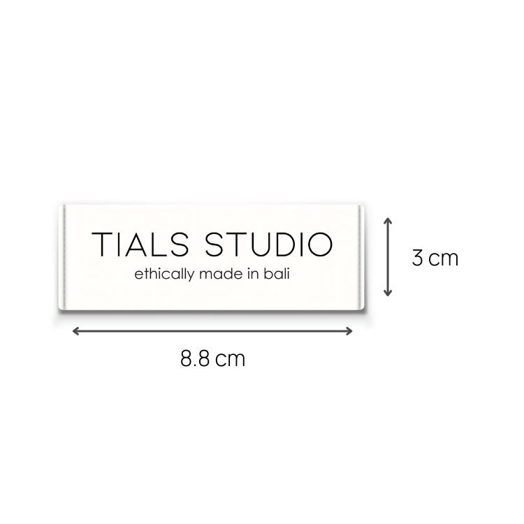 COTTON LABEL (PACK) - 3 x 8.8 cm